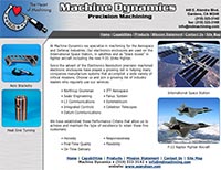 Machine Dynamics, Precision Machining - Home Page