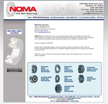 Noma IKS Bearing Web Site 